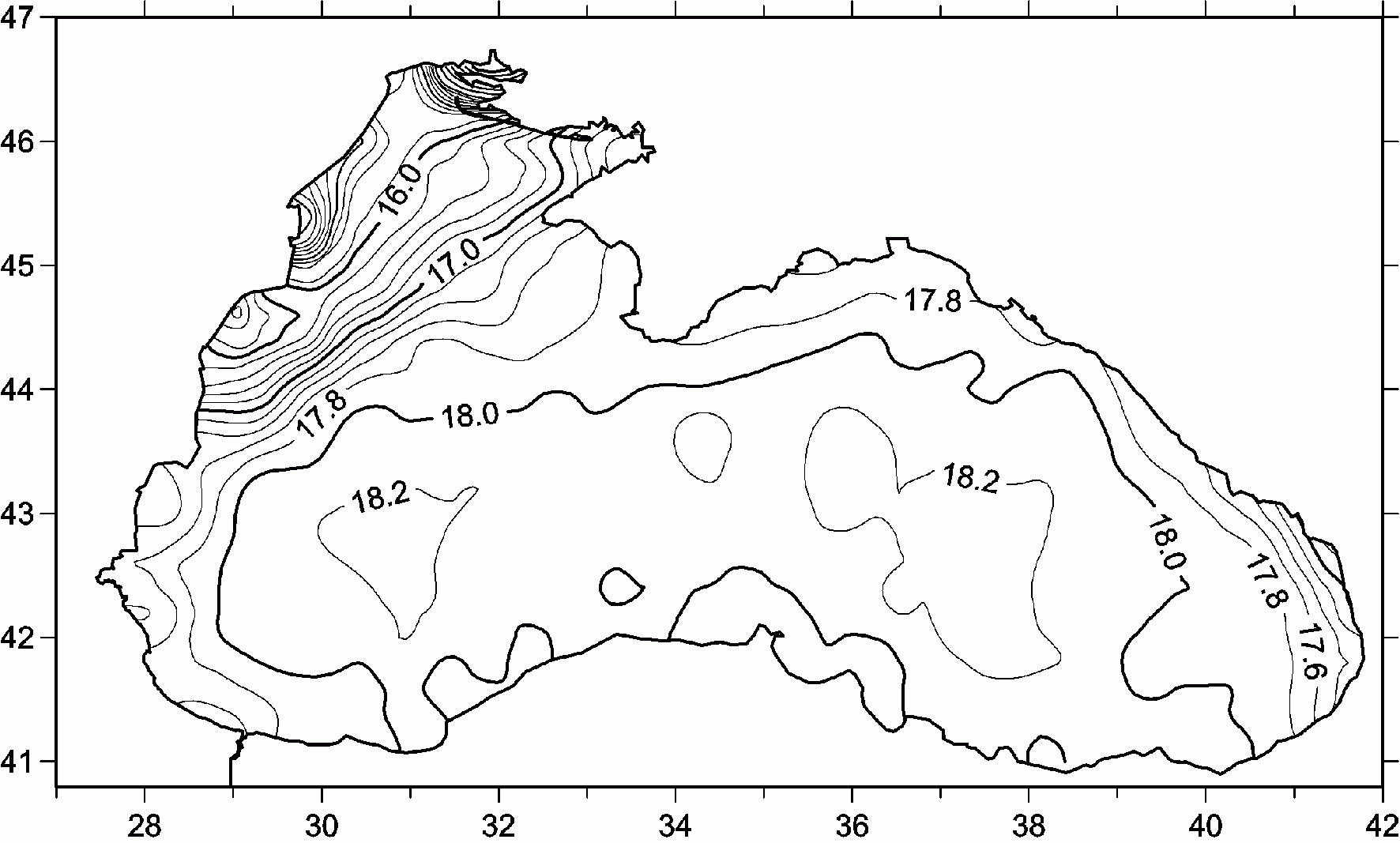 рельеф дна азовского моря